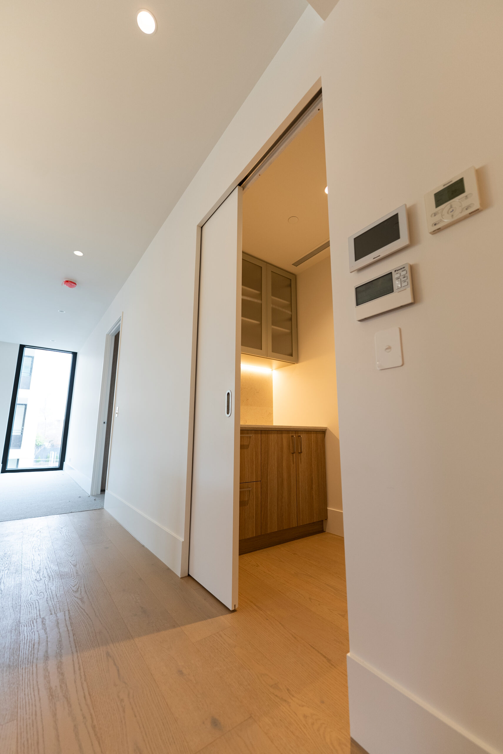 St. Clare retirement precinct showing heritage mansions and new apartment buildings in Kew. Expert carpentry and feature cladding installation by Casello.